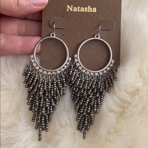 Natasha Women’s Silver Hoop earring